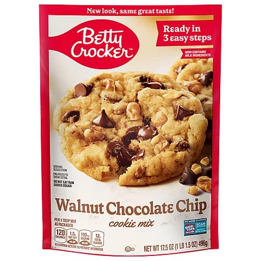 Walnut Chocolate Chip Cookie Mix - Betty Crocker
