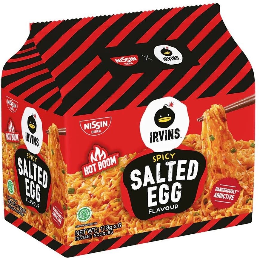 Spicy Noodle Salted Egg Flavored
