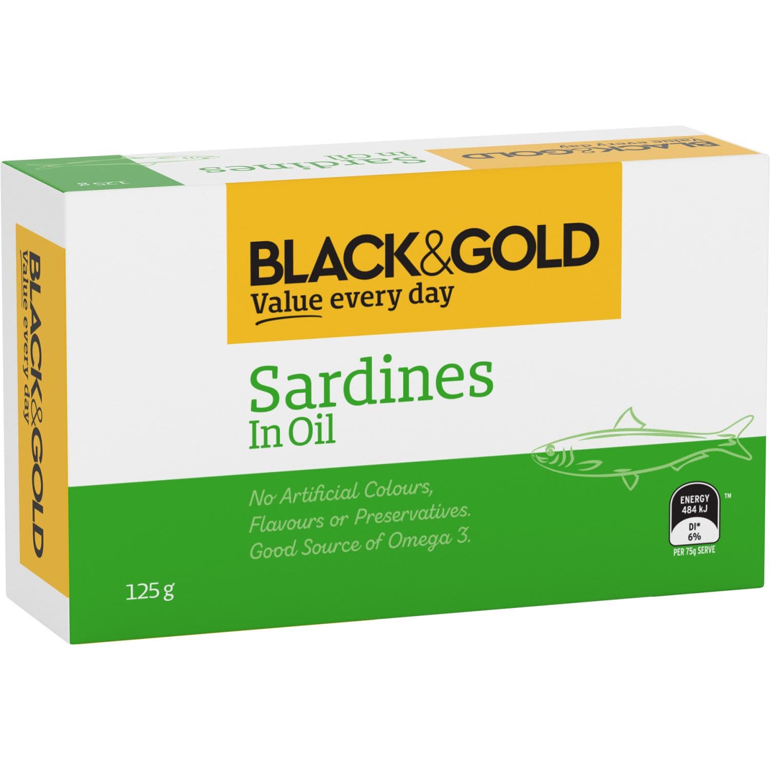 Sardines in OIl - Black&Gold