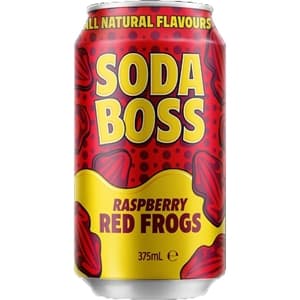 Raspberry Red Frogs - Soda Boss
