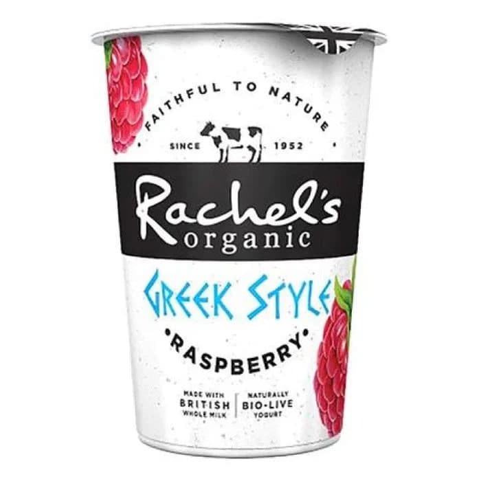 Greek Style Raspberry yogurt - Rachel's Organic
