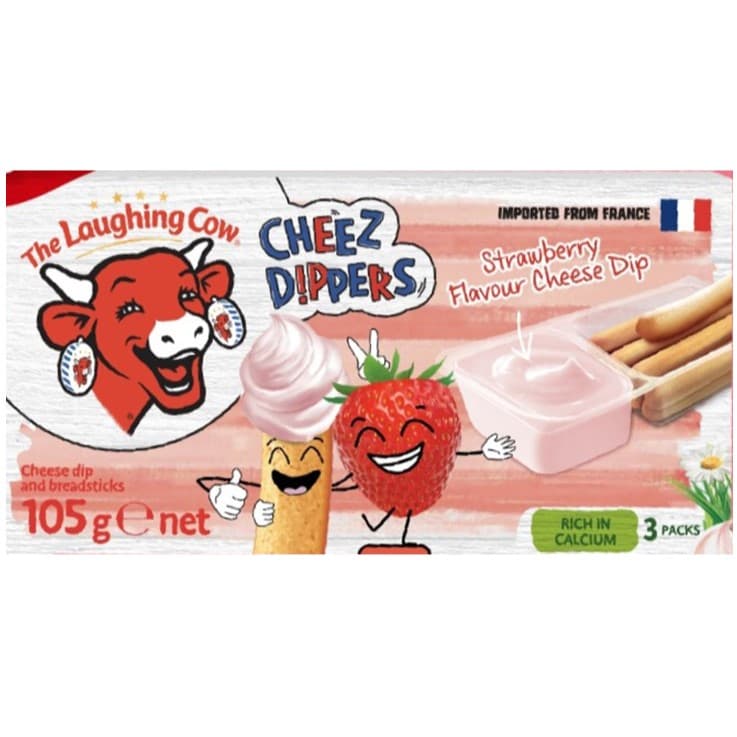 The Laughing Cow Cheez Dippers Strawberry