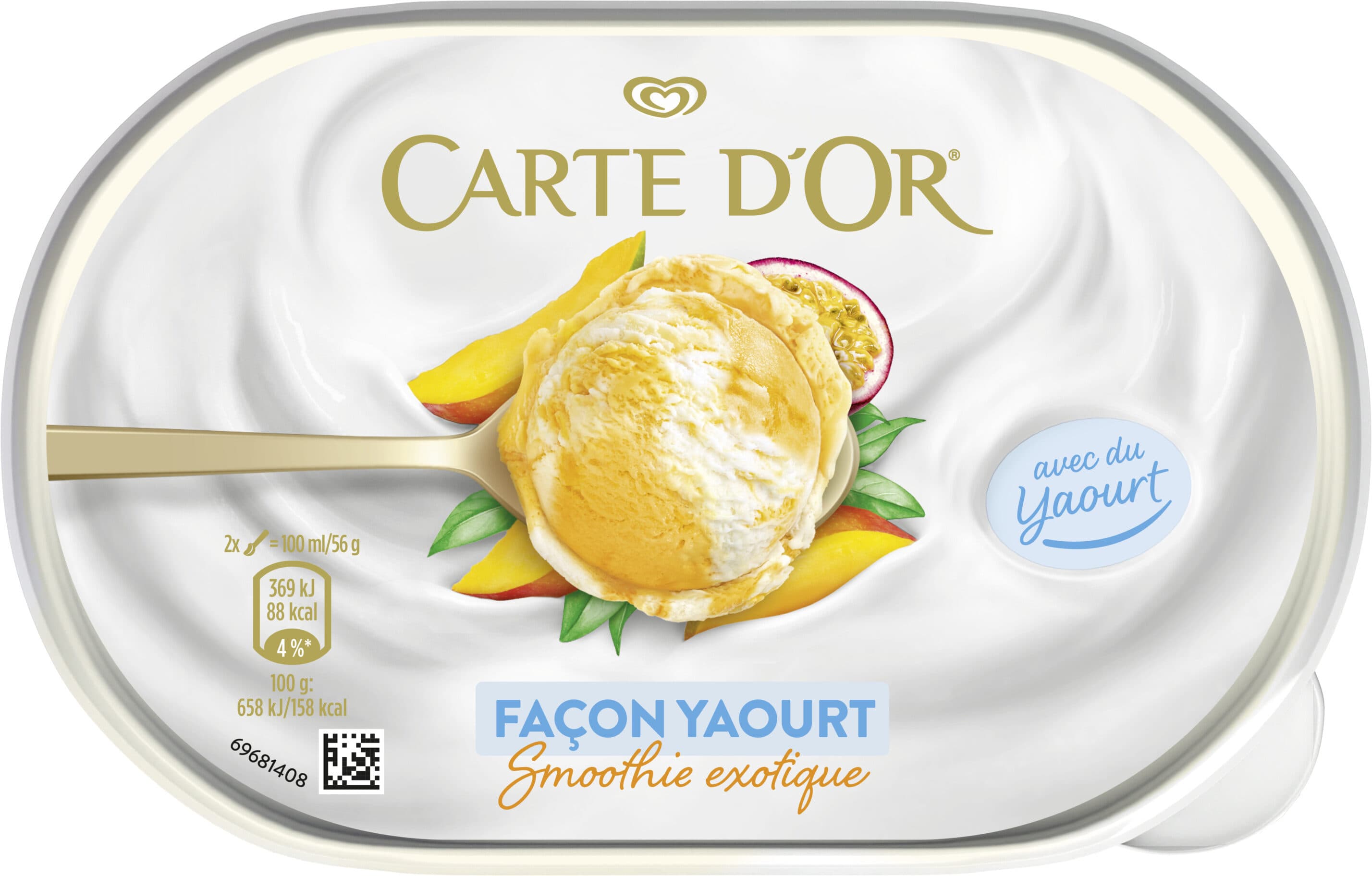 Yogurt-Style Ice Cream Smoothie Exotic Fruits - Carte D'or