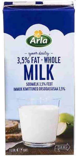 Whole Milk 3.5% Fat