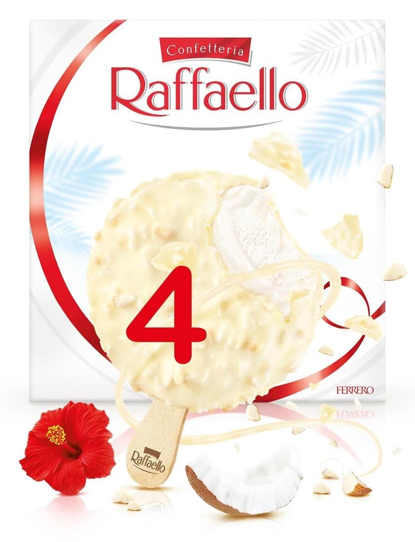 Raffaello Coconut Ice Cream Sticks - Confetteria
