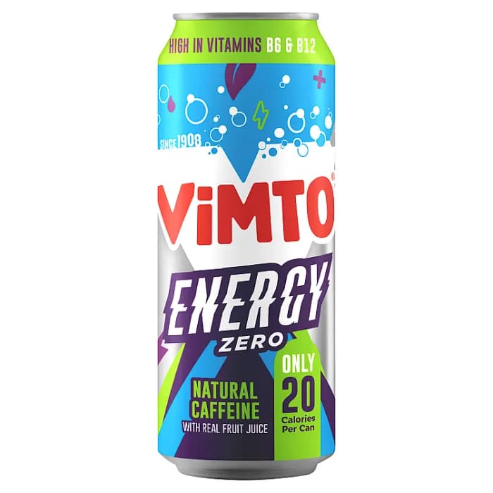 Energy Zero Natural Caffeine - Vimto
