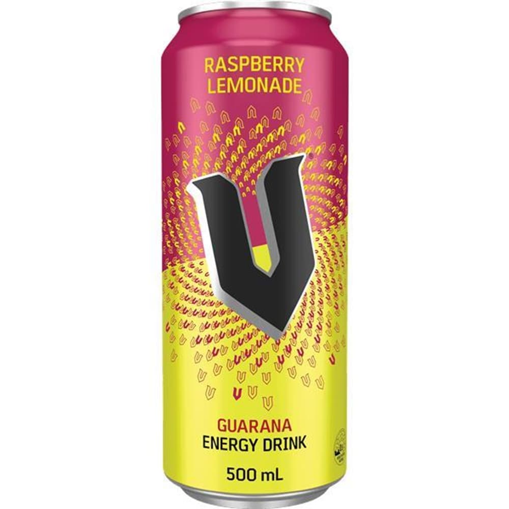 Raspberry Lemonade Energy Drink - V
