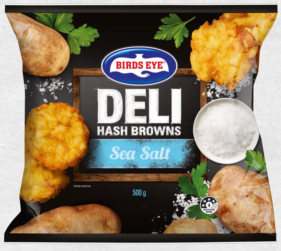 Hash Browns Sea Salt - BirdsEye