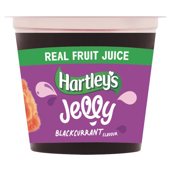 Blackcurrant Jelly Real Fruit Juice - Hartley's