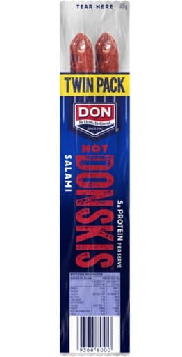 Twin Pack Hot Donskis Salami - Don