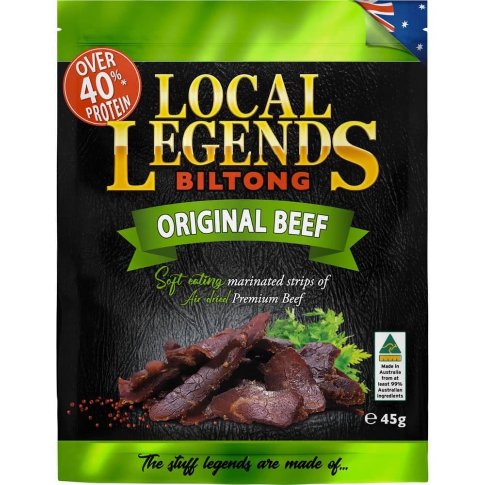 Biltong Original Beef Jerky - Local Legends 