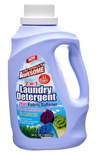 Laundry Detergent Plus Fabric Softener - La's Totally Awesome