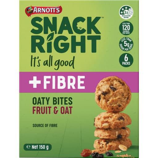 Snack Right Oaty Bite Fruity & Oat Biscuits