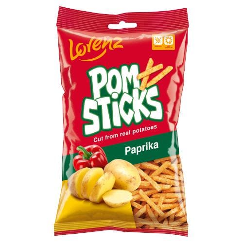 Potato Pomsticks Paprika - Lorenz