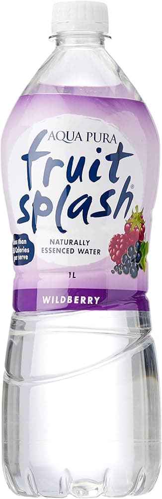 Fruit Splash Wild Berry Naturally Essential Water - Aqua Pura
