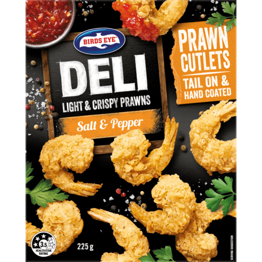 Deli Light & Crispy Prawns Salt & Pepper - BirdsaEye
