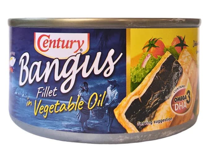 Bangus Fillet Vegetable Oil - Century