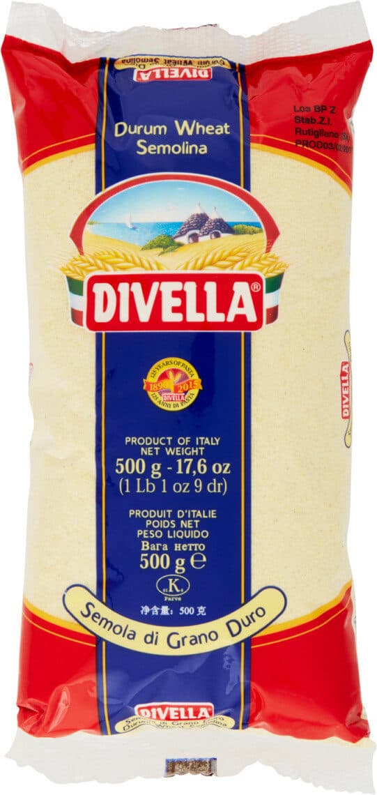 Durum Grain Semolina - Divella