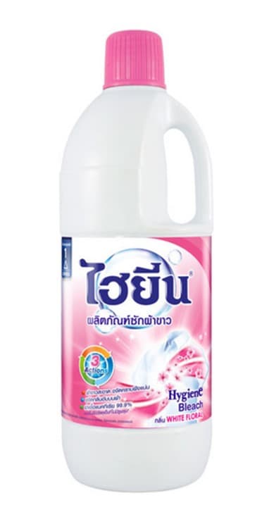 Liquid Bleach White Floral