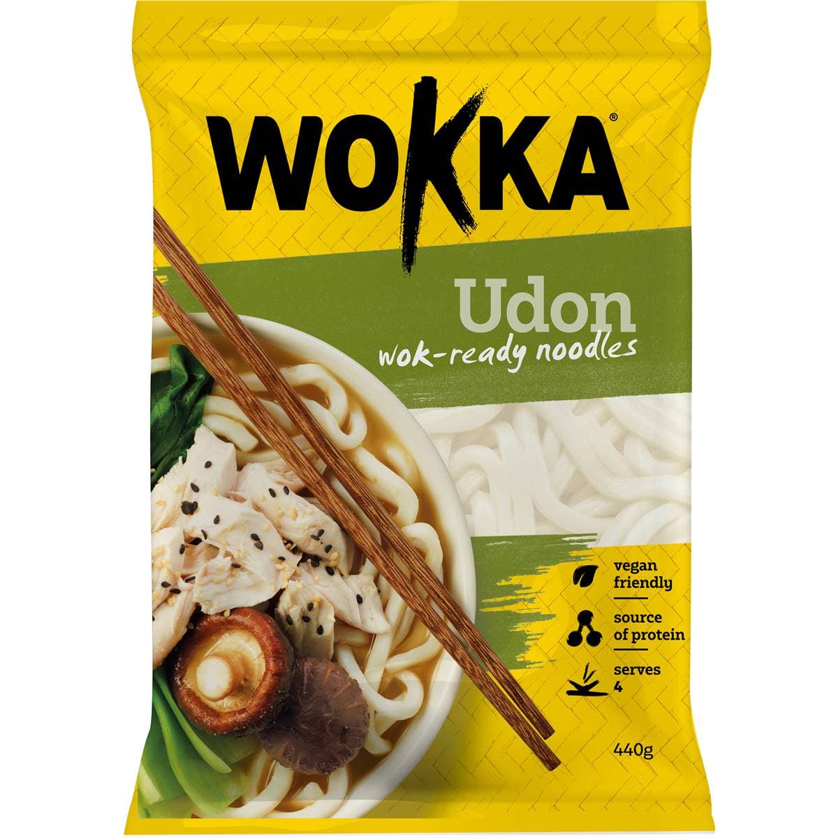 Udon Wok- Ready Noodles - Wokka