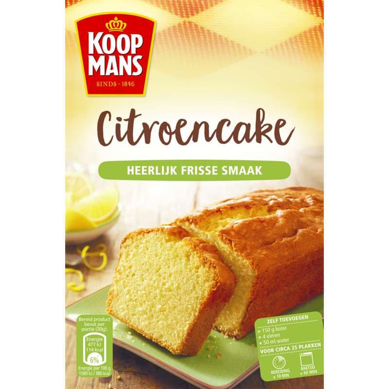 Lemon Cake - Koop Mans