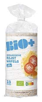 Organic Rice Waffles with Sea Salt - Bio+	