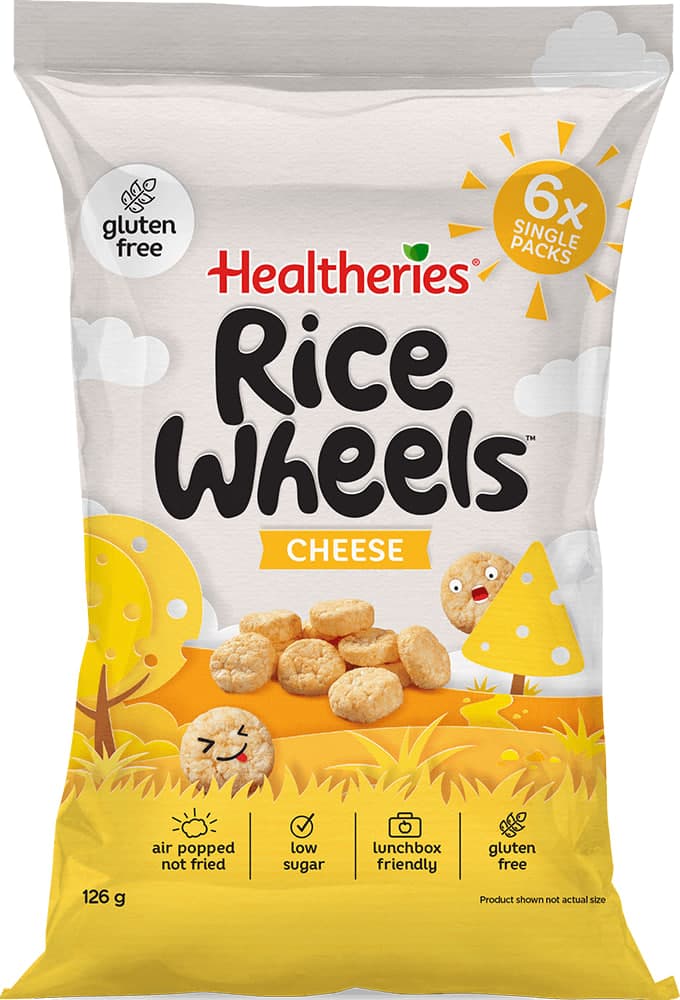Cheese Rice Wheels - Healtheries