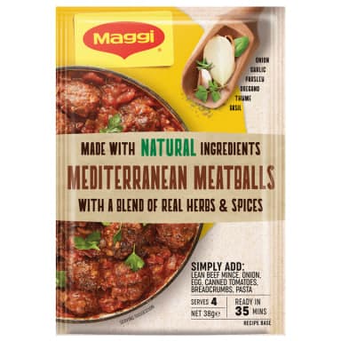 Mediterranean Meatballs - Maggi 1
