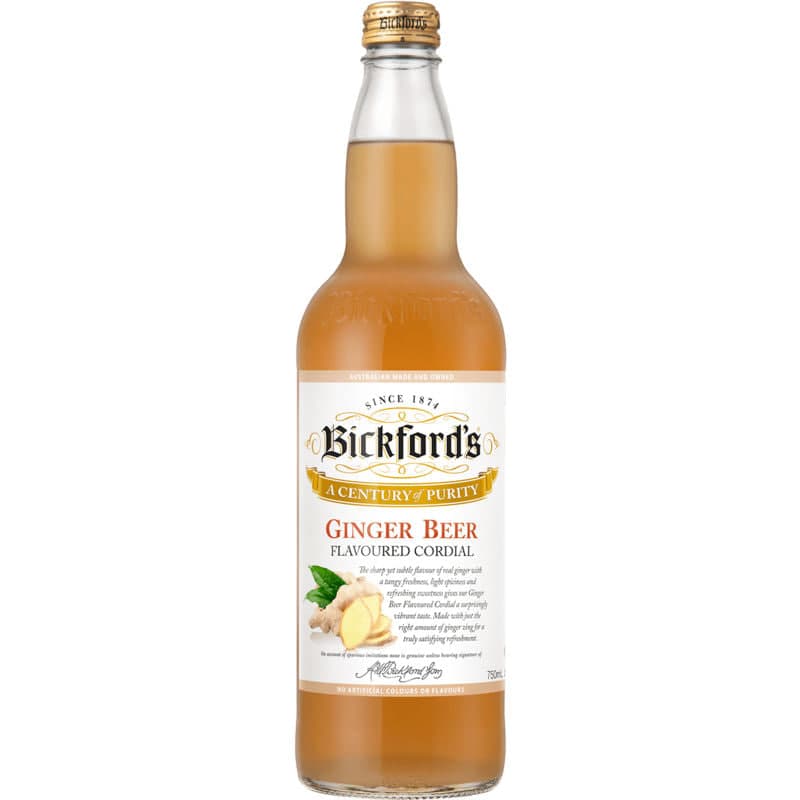 Ginger Beer Iced Tea Cordial - Bickford's