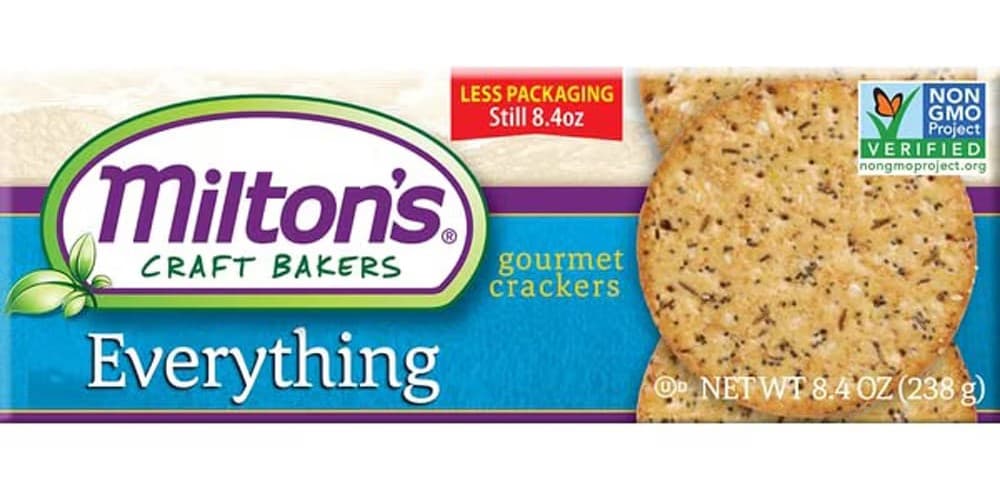 Everything Gourmet Crackers - Milton's 1