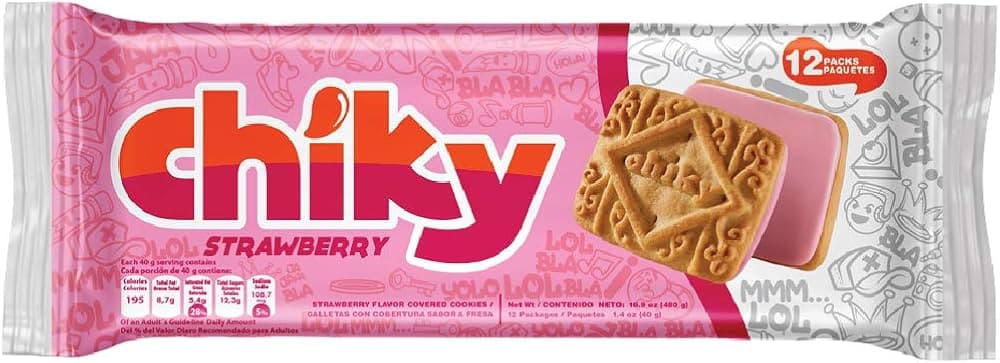 Chiky Strawberry Cookies - Chiky