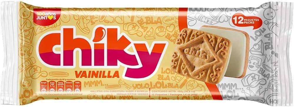 Chiky Vanilla Cookies - Chiky