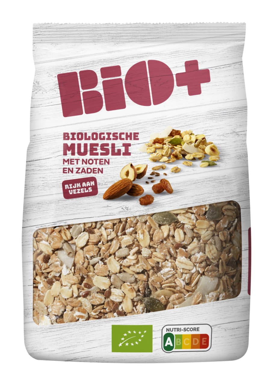 Organic Muesli with Nuts & Seeds - Bio+