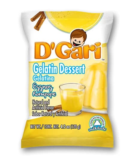 Gelatin Eggnog Dessert - D'Gari