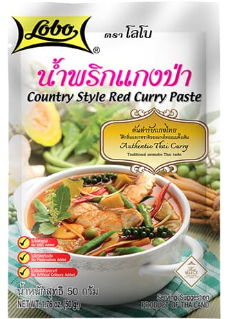 Country Style Red Curry Paste