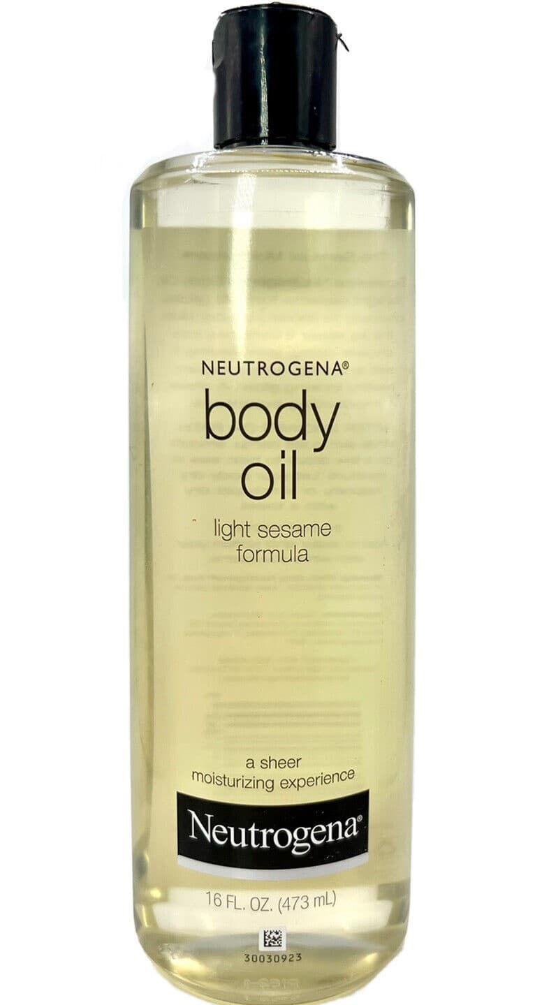 Body Oil Light SeSame Formula a Sheer Moisturizing Experience - Neutrogena