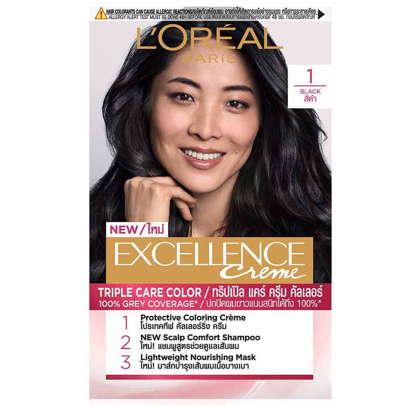 Excellence Creme Hair Color Black