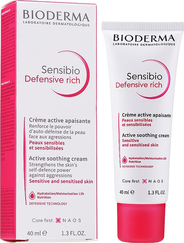 Sensibio Defensive Active Soothing Cream - Bioderma