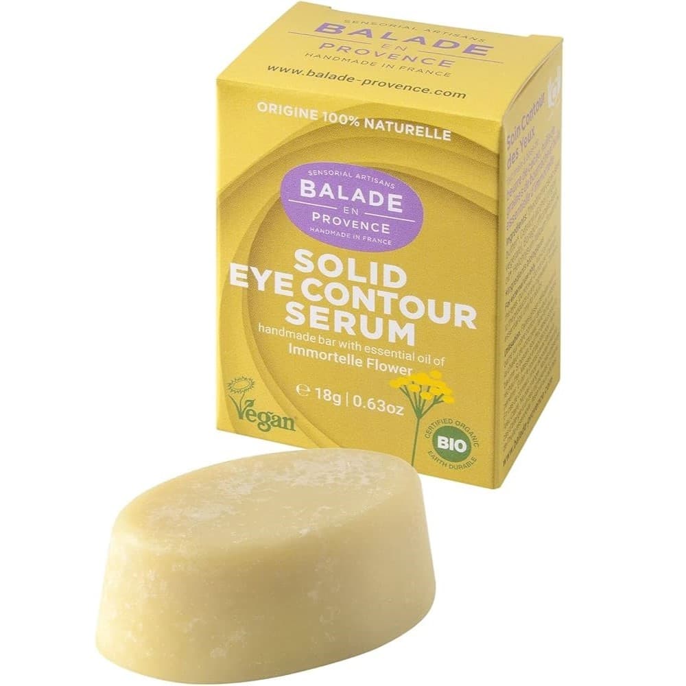 Solid Eye Contour Serum with Essential Oil of Immortella Flower