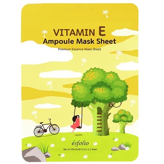 Vitamin E Ampoule Mask Sheet - Esfolio