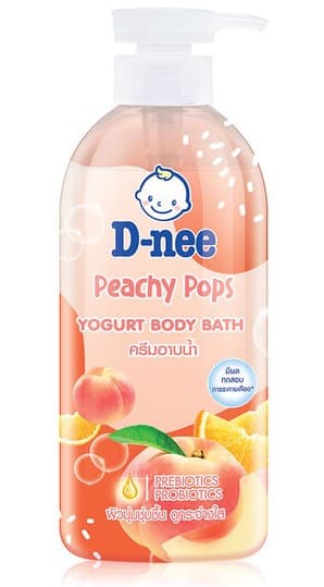 Peachy Pops Yogurt Body Bath - D-nee