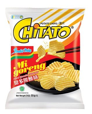 Potato Chips Indomie  Fried Noodle Flavor - Chitato 1