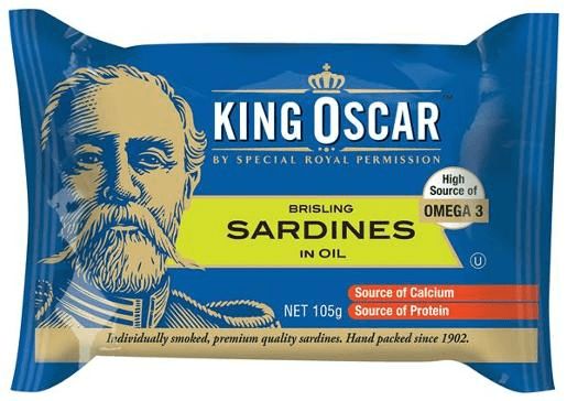 Brisling Sardines in Oil - King Oscar