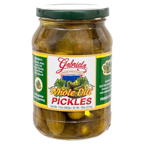 Baby Dill Pickles - Gabriela