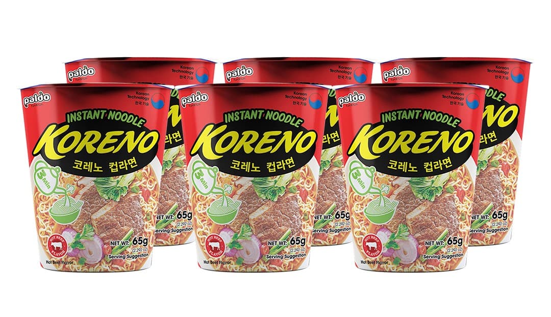 Hot Beef Ramen Cups