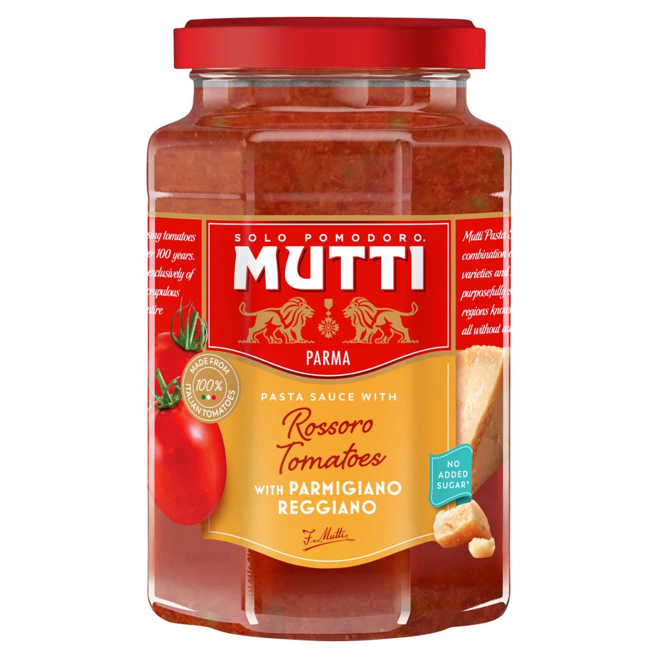 Rossoro Tomato & Parmigiano Reggiano Pasta Sauce