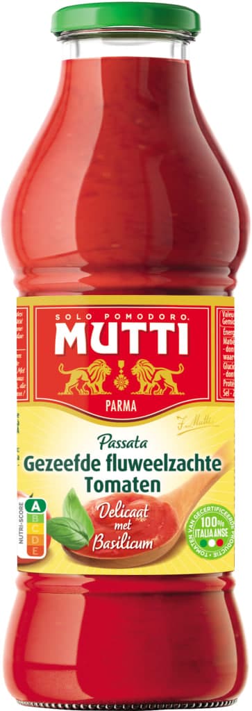 Tomato Passata Puree Basil