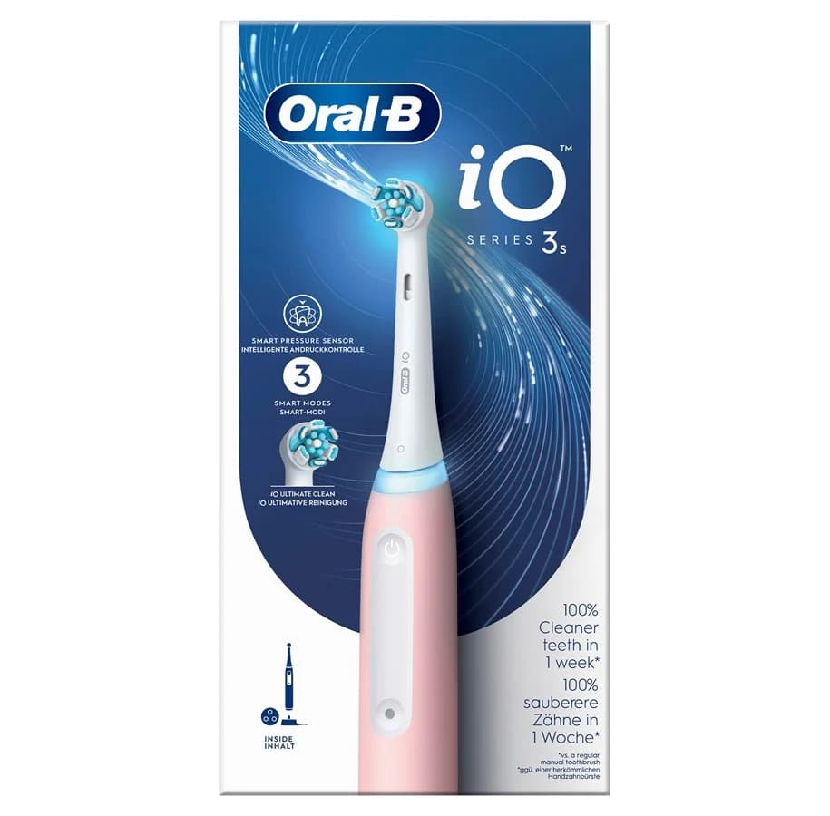 iO Series 3s Electronic Toothbrush Pink - Oral-B