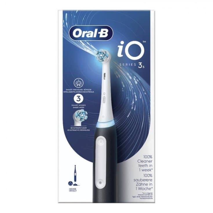 iO Series 3s Electronic Toothbrush Black - Oral-B