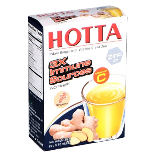 Instant Ginger with Vitamin C & Zinc - Hotta	